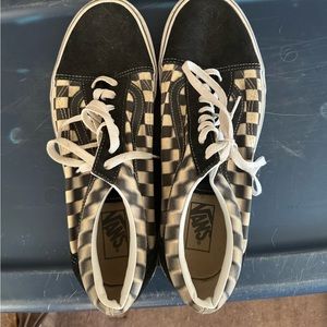 Vans Blur Checkerboard Shoes